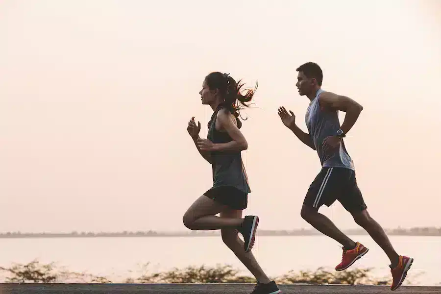 workout couple